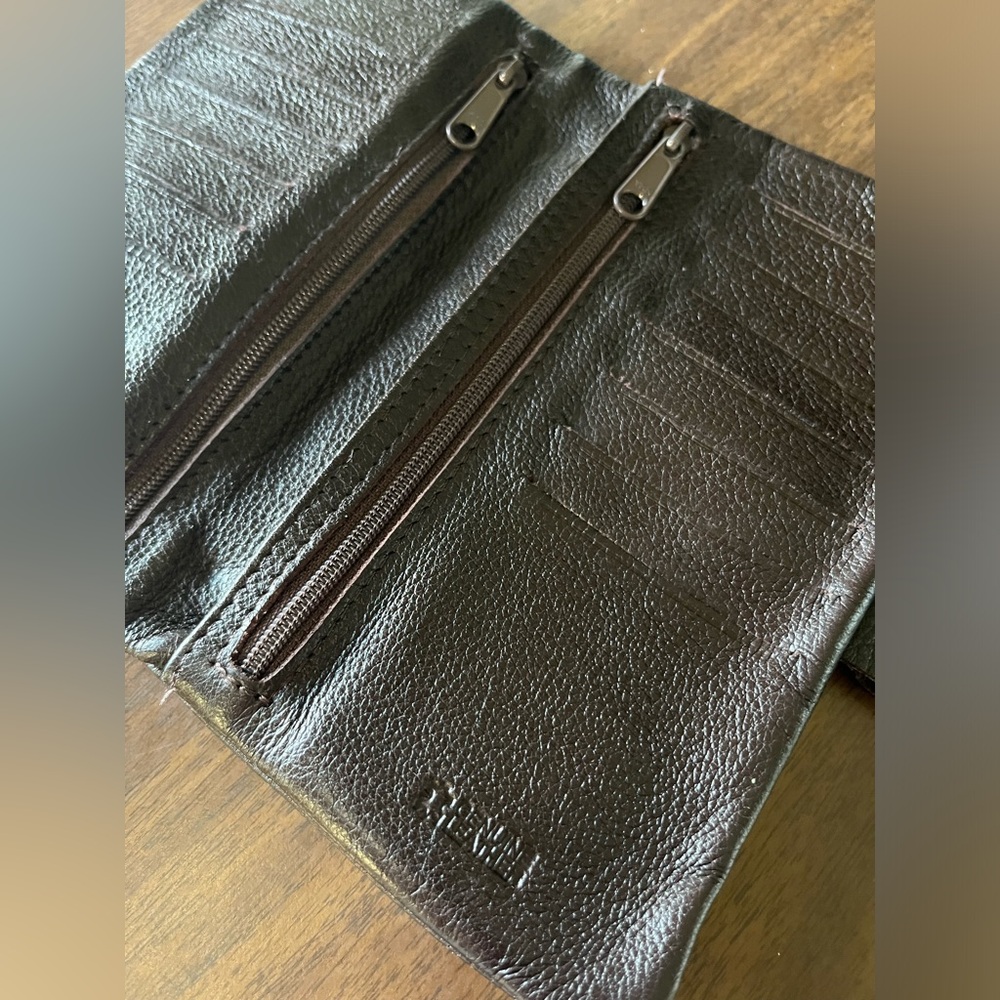 Carrol Boyes Beautiful Soft Leather Wallet- South African Artist - Picture 4 of 8